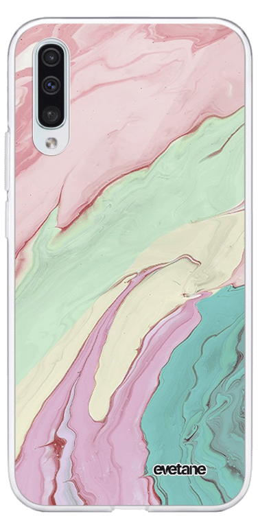 Evetane Coque Samsung Galaxy A70 360 intégrale transparente Motif Mercure Pastels Tendance
