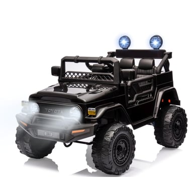 Toyota FJ Cruiser nero elettrico veicolo fuoristrada per bambini