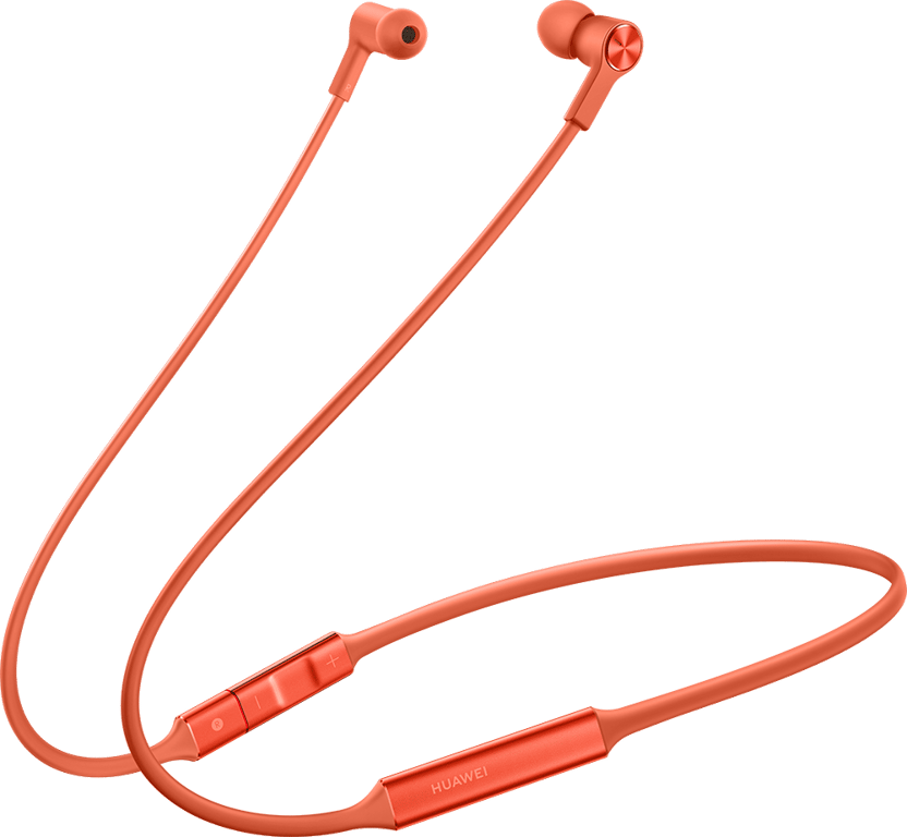 Kit piéton Bluetooth avec ANC FreeLace Orange Huawei