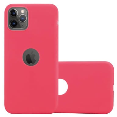 Coque pour Apple iPhone 11 PRO MAX en CANDY ROUGE Housse de protection Étui en silicone TPU flexible
