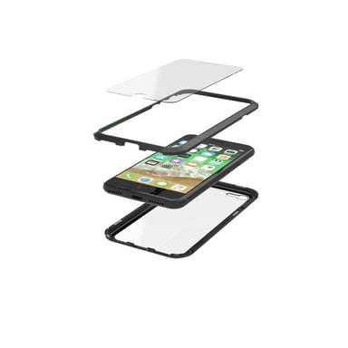 Protezione magnetica +verre per iPhone 8