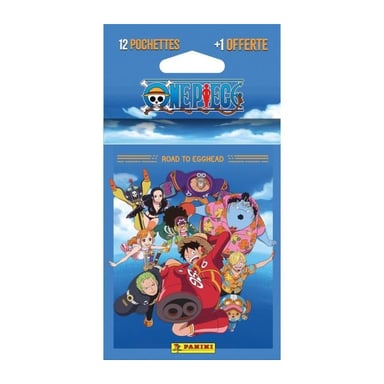 Blister - PANINI - ONE PIECE ROAD TO EGGHEAD - 12 buste + 1 omaggio - 65 carte