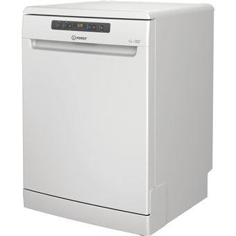 Lave-vaisselle pose libre Indesit IN3FFD644RW 60 cm blanc 9 programmes 44 dB Push&Go