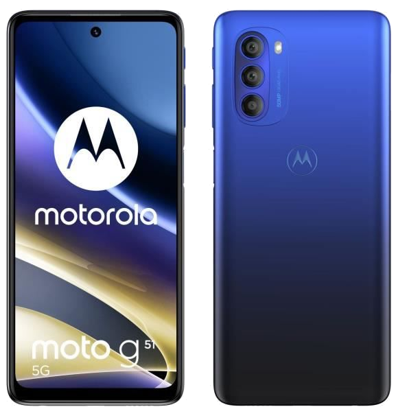 MOTOROLA G51 64 Go, Bleu, débloqué