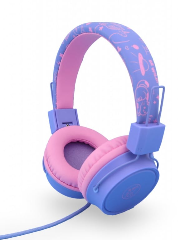 DCU Advance Tecnologic 34152535 écouteur/casque Écouteurs Avec fil Arceau Rose, Violet - Neuf