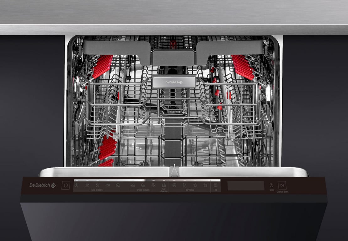 Lave vaisselle encastrable De Dietrich 16 couverts Cavité réhaussée Assiettes et plats jusqu’à 33 cm - vue 2