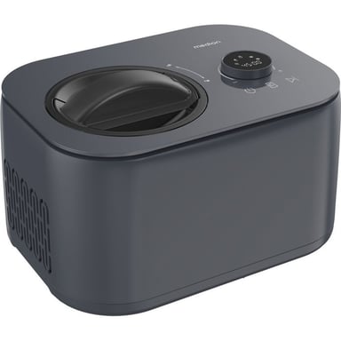 Medion Machine à glace LIFE Ice Cream Maker MD 100116 1 L avec compresseur, commande tactile et écran LED Gris - vue 1