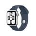 Apple Watch SE OLED 40 mm Numérique 324 x 394 pixels Écran tactile Argent Wifi GPS (satellite), M/L