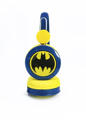 OTL Technologies DC Comics Batman Caped Crusader Écouteurs Avec fil Arceau Musique Bleu