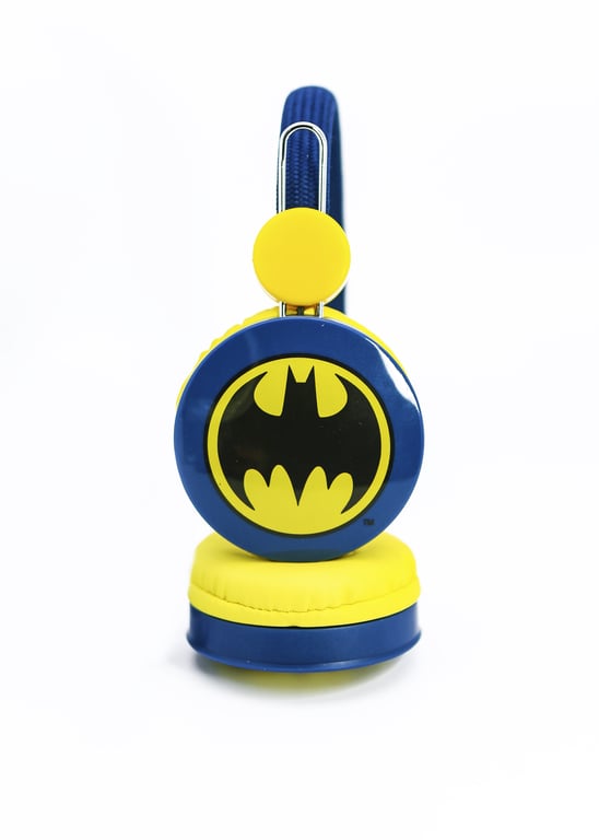OTL Technologies DC Comics Batman Caped Crusader Écouteurs Avec fil Arceau Musique Neuf