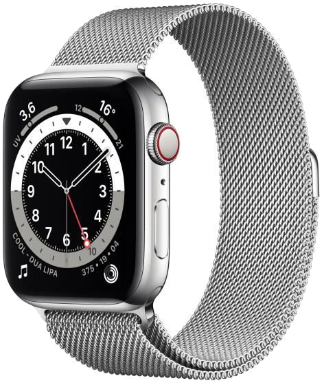 Watch Series 6 GPS + Cellular - 44 mm - acier inoxydable