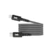 WE Cavo da USB-C a Lightning da 1 m con ricarica rapida Power Delivery per iPhone 11/11 Pro/XS/XR/X/8, iPad Mini 5, iPad Air 2019 in nylon - Nero