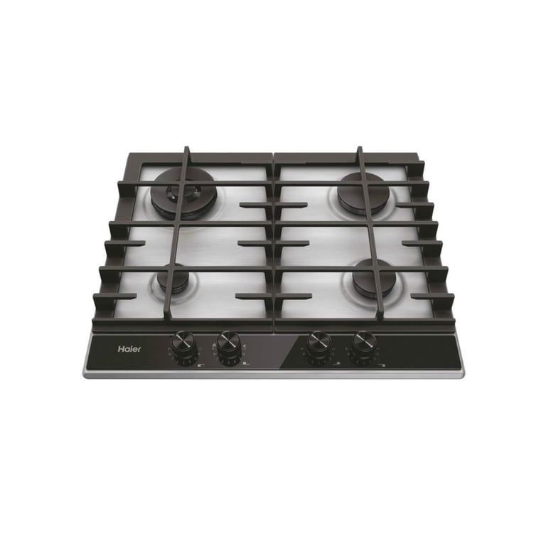 Plaque De Cuisson Gaz HAIER HAHG6BR4XH – 4 Foyers, 9450W, Inox - vue 7