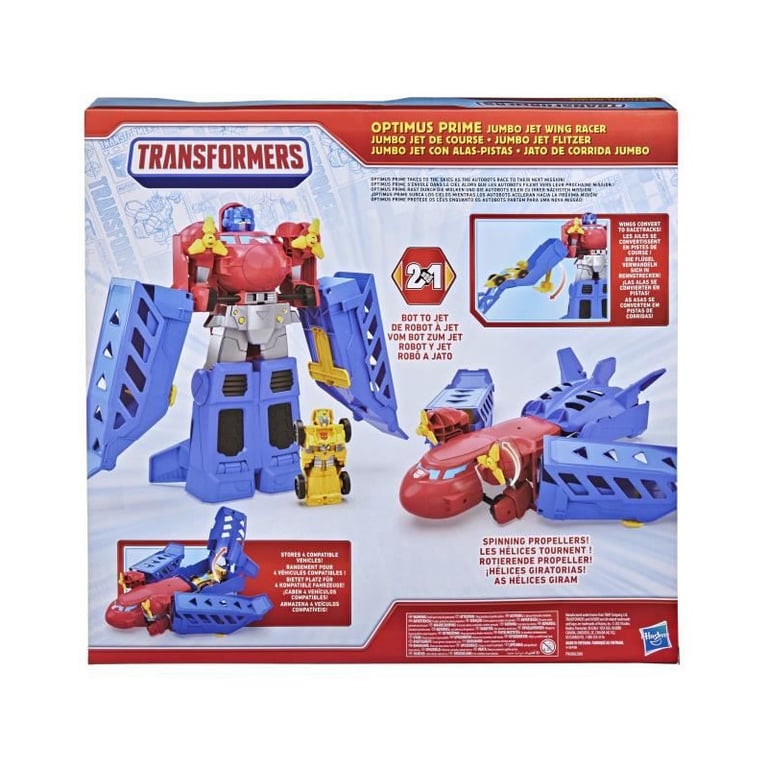 Transformers Optimus Prime Jumbo Jet - vue 3