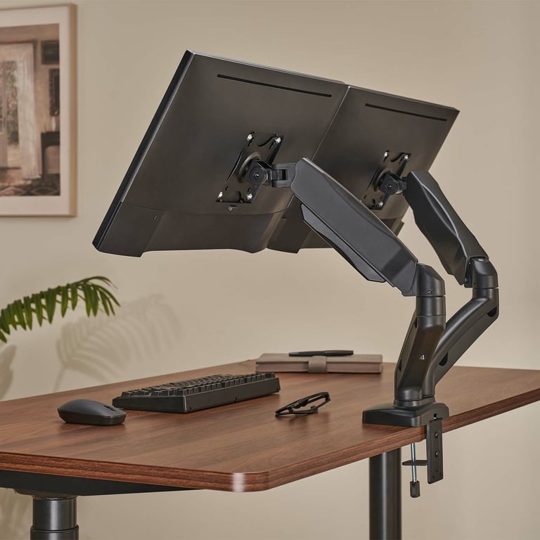 Aisens PRO Support de Table Contrepoids Rotatif et Inclinable pour MoniteurTV 9kg 3 Pivots 2 Bra Neuf - vue 3