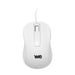 WE Souris Filaire 1200 DPI Connexion USB - Ultra-Léger Ambidextre - Compatible avec PC/Mac - Blanc