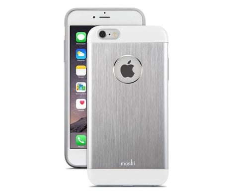 Moshi iGlaze Armour funda para teléfono móvil 14 cm (5.5'') Plata