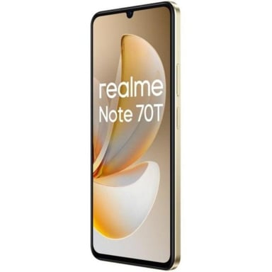 realme Note 70T 17,1 cm (6.74'') SIM doble Android 15 4G USB Tipo C 4 GB 256 GB 6000 mAh Oro