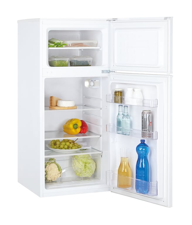 Réfrigérateur Double Portes Candy CDH1S513EW – 151 L, Statique, Blanc - vue 4