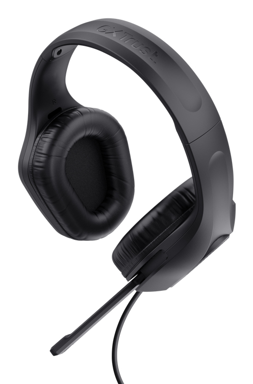Trust GXT 416 ZIROX Casque Avec fil Arceau Jouer USB Type-A Noir - Neuf