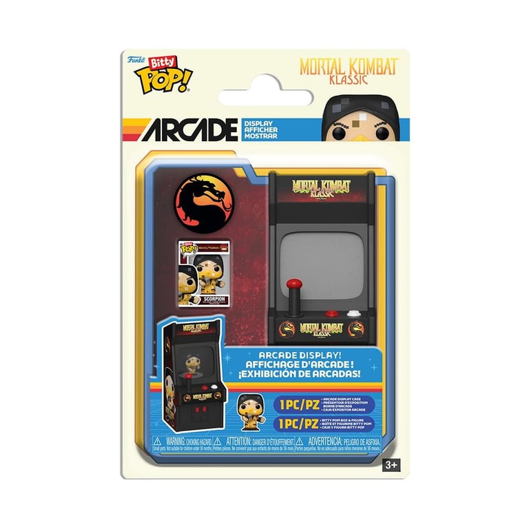 Figurine Funko Bitty Pop Arcade Mortal Kombat - vue 3