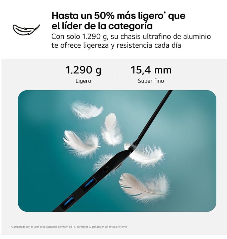 Ordinateur Portable LG 15Z80T G.AU88B RAM SSD Full HD 15 - vue 3