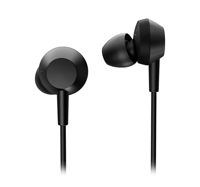 Philips TAE5008BK00 Écouteurs Intra Auriculaire avec Micro | Filaire léger | Câble de 1 2 | Télécommande Intégrée à 3 Boutons | 3 Embouts | Confortable | Son et Basses Puissantes | | - vue 9