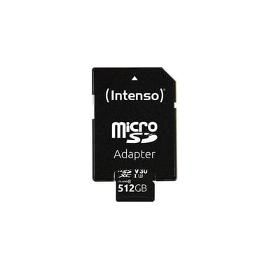 Intenso 3433493 memoria flash 512 GB MicroSDXC UHS-I Classe 10