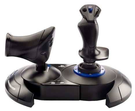 Thrustmaster T.Flight Hotas 4 Nero, Blu Joystick digitale USB 2.0 PC, PlayStation 4