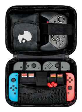PDP 500-139-SKSG Housse de protection pour console de jeux portable Boîtier robuste Nintendo Noir, Bleu