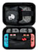 PDP 500-139-SKSG Housse de protection pour console de jeux portable Boîtier robuste Nintendo Noir, Bleu