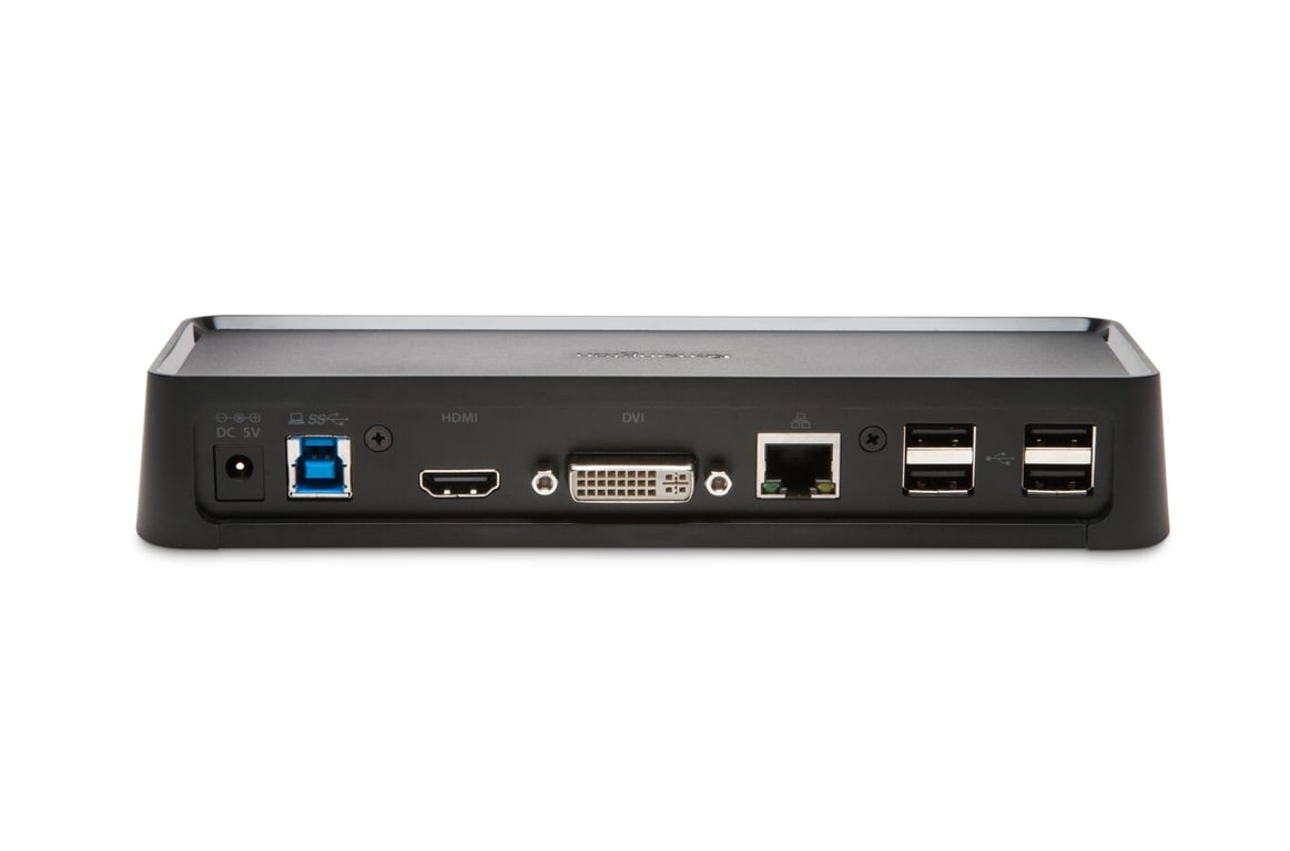 Kensington Replicador de puertos 2K dual USB 3.0 de 5 Gbps SD3600 - HDMI/DVI-I/VGA - Windows