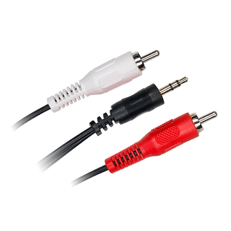 D2 Diffusion Câble Jack 3,5mm Mâle/2rca Mâle 5m