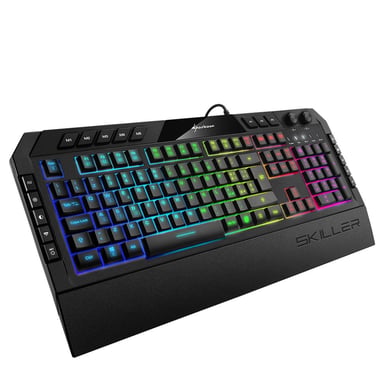 Sharkoon Skiller SGK5 clavier Gaming USB Italien Noir