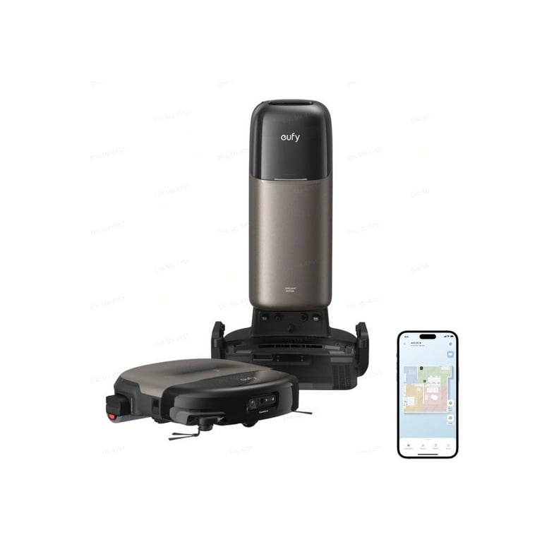 Robot Aspirateur Laveur EUFY Omni S2 Aspiration 30000Pa station multifonction collecteur auto - vue 2