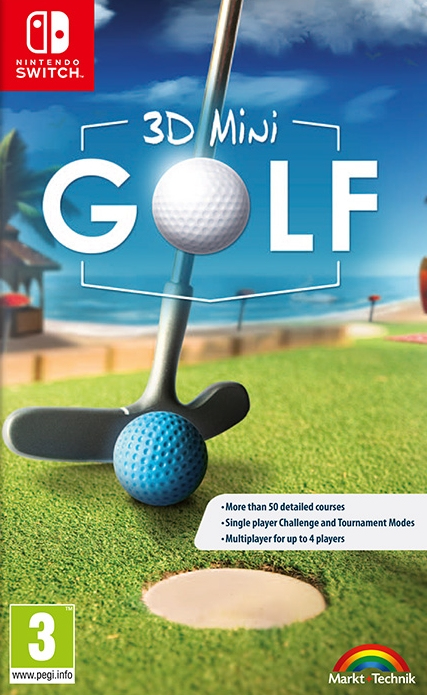 PLAION 3D MiniGolf Switch Standard Anglais Italien Nintendo Switch Neuf
