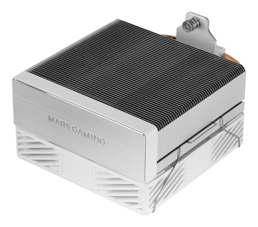 Mars Gaming Mcpu x4 Disipador Cpu 4x Heatpipes Ventilador 120mm Intel Lga Y Amd Blanco - vue 4