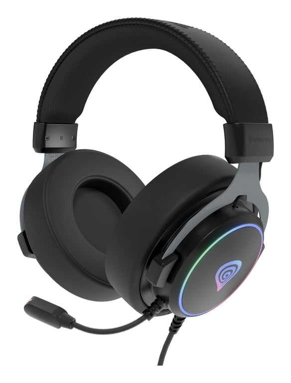 GENESIS Neon 764 Casque Avec fil Arceau Gaming USB Type A Neuf