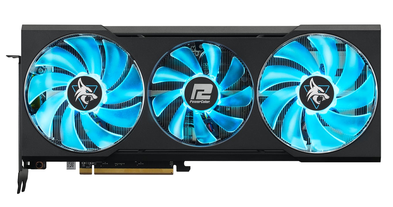 PowerColor AXRX 6700XT 12GBD6 3DHL carte graphique AMD Radeon RX 6700 XT 12 Go GDDR6 Neuf