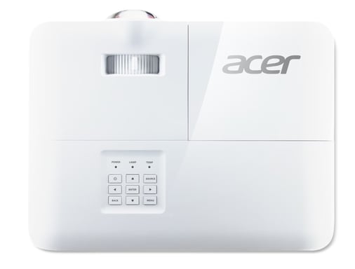 Proiettore Acer S1386WHN Proiettore a focale standard 3600 ANSI lumen DLP WXGA (1280x800) 3D Ready Bianco