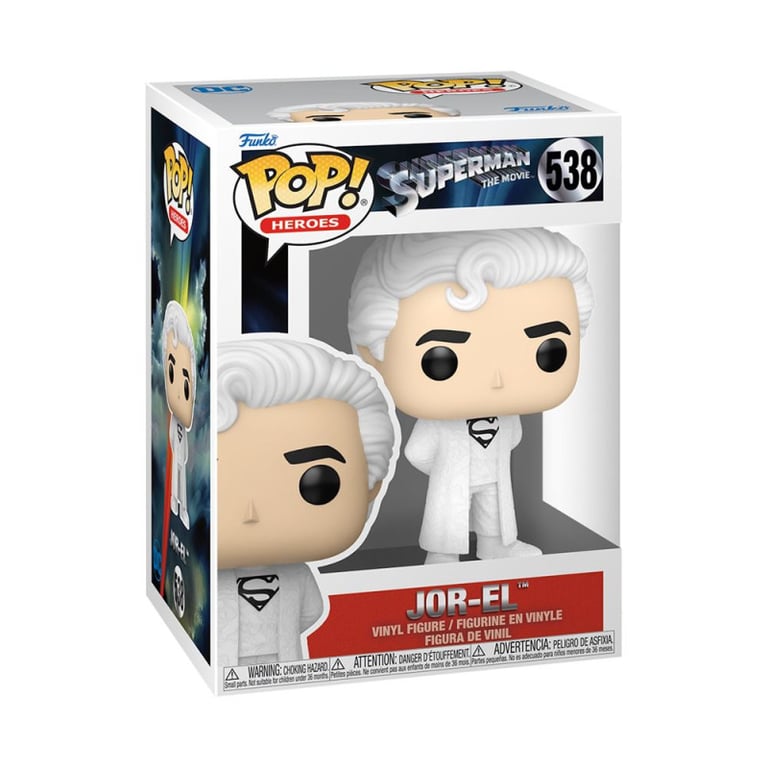 Figurine Funko Pop Movies Superman 1978 Jor El et - vue 3