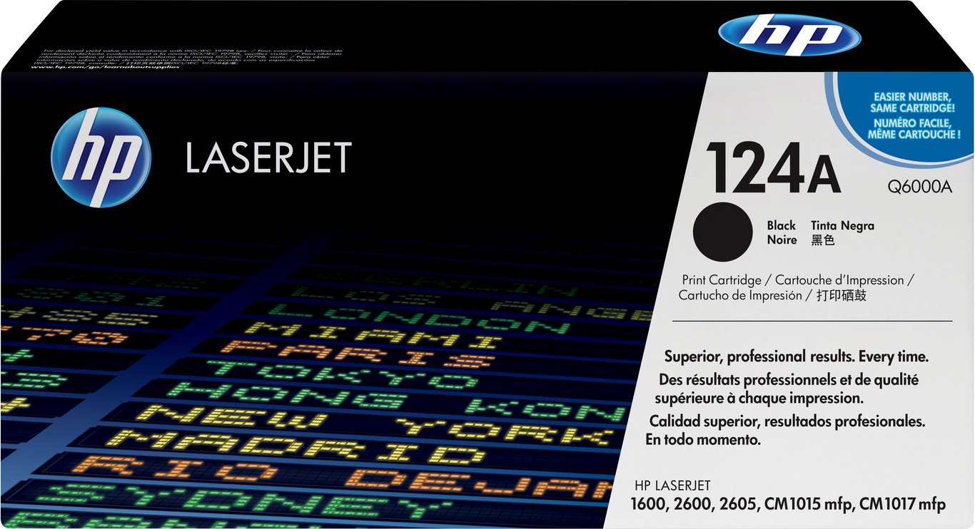 HP Toner Q6000A LaserJet 2600 - vue 2
