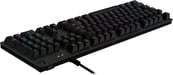 Logitech G G512 Carbon RGB Mechanical Gaming Keyboard, GX Blue (Clicky) teclado USB AZERTY Francés Carbono