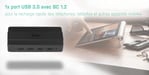 i-tec USB 3.0 Charging HUB 4 Port + Power Adapter