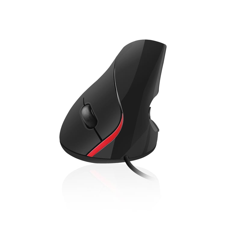 Souris Ewent EW3156 – Ergonomique Filaire USB Optique 1000 DPI 5 Boutons