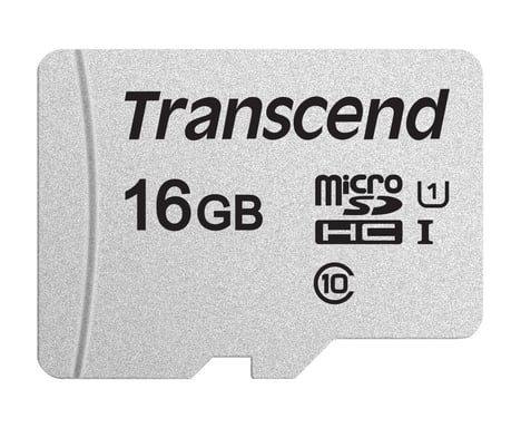 Memoria flash Transcend TS16GUSD300S 16GB MicroSDHC NAND Classe 10
