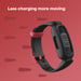 Bracciale connesso Fitbit Ace 3 - Nero e rosso