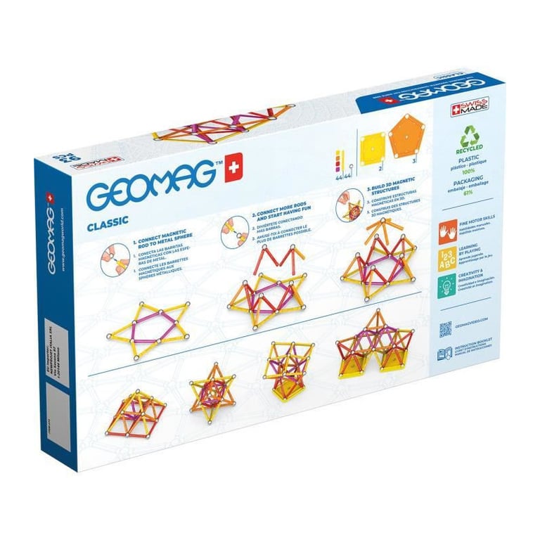 GEOMAG - EcoFriendly 93 pcs Color - Neuf