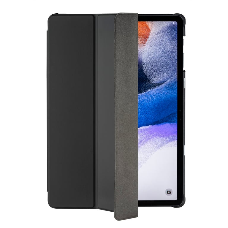 Pochette tablette "Fold" compartiment crayon, Samsung Galaxy Tab S7  FE/S7+/S8+ 12,4" - Noir