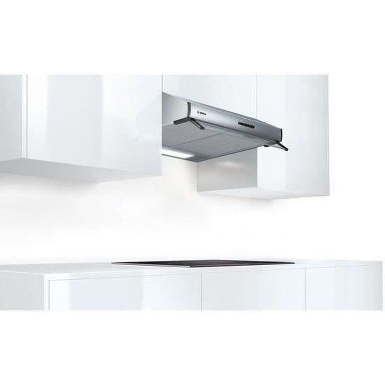 Hotte Classique Murale Bosch DUL63CC50 – Débit 350 m³/h, 3 Vitesses, Inox - vue 6